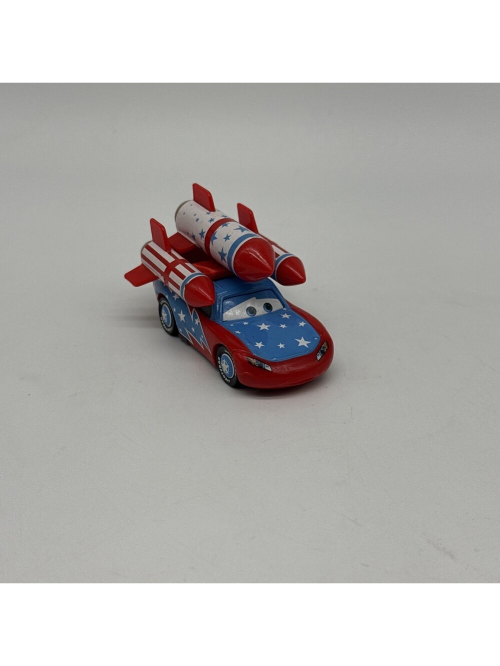 Disney Pixar Cars Toon Daredevil Lightning McQueen Diecast Loose 1:55 RARE